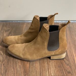 Steve Madden Men’s Suede Chelsea Boots